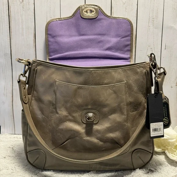 HP💕 Hayden Harnett Turnlocks Hobo - Picture 11 of 12